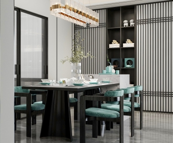 Modern Dining Room-ID:728821996