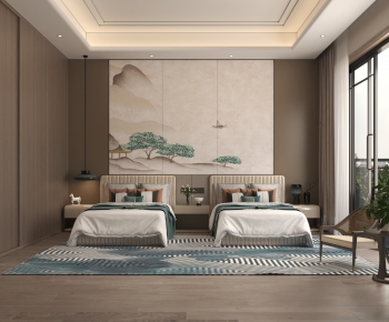 New Chinese Style Guest Room-ID:913368942