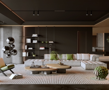 Modern A Living Room-ID:830054048
