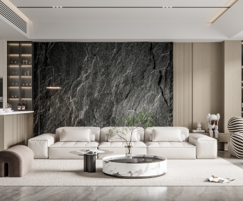 Modern A Living Room-ID:837821967