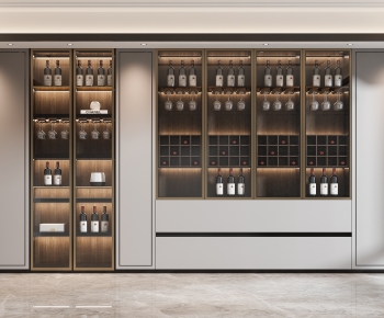 New Chinese Style Wine Cabinet-ID:978504902