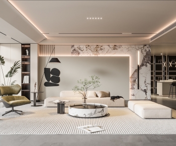 Modern A Living Room-ID:225498918