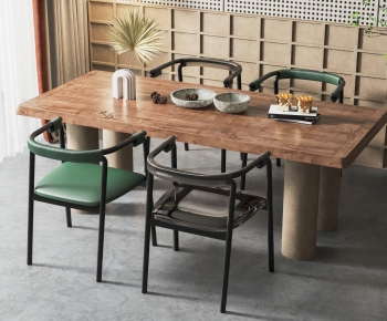 Modern Dining Table And Chairs-ID:186163906