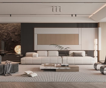 Modern A Living Room-ID:594316018