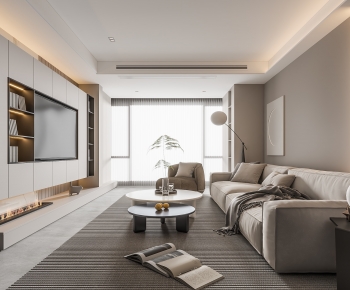 Modern A Living Room-ID:662024977