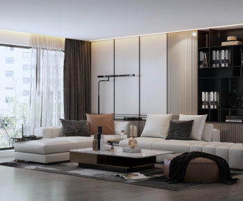 Modern A Living Room-ID:579644923