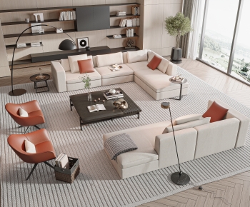 Modern Sofa Combination-ID:135534057