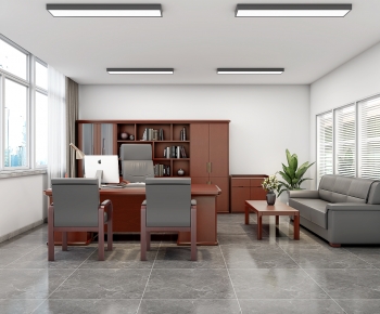 Modern Manager's Office-ID:852526905