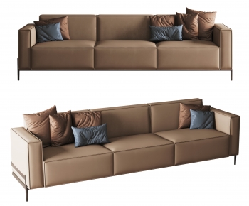 Modern Three-seat Sofa-ID:217195037