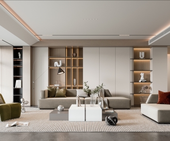 Modern A Living Room-ID:270091064