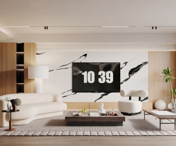 Modern A Living Room-ID:711664923