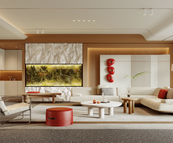 Modern A Living Room-ID:533246996