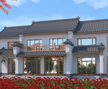 Chinese Style Ancient Architectural Buildings-ID:856398117