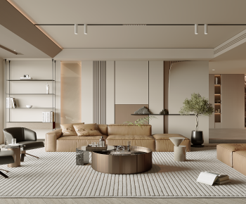 Modern A Living Room-ID:757864957