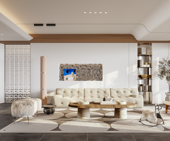 Modern A Living Room-ID:412698986