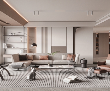 Modern A Living Room-ID:796567925