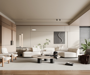 Wabi-sabi Style A Living Room-ID:875947955