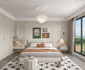 French Style Bedroom-ID:230916986
