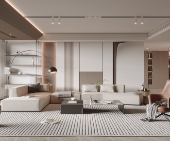 Modern A Living Room-ID:208256017
