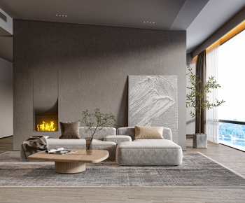 Modern A Living Room-ID:450309998