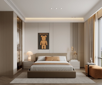 Modern Bedroom-ID:498342042