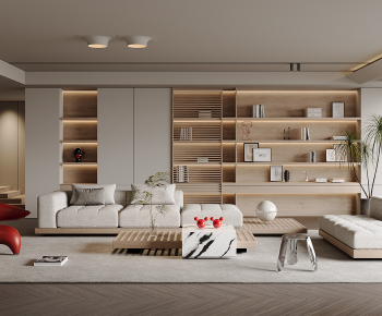 Wabi-sabi Style A Living Room-ID:773319017