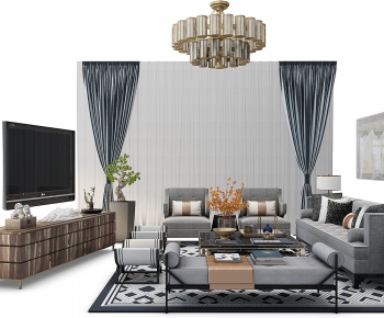 Modern Sofa Combination-ID:505650047