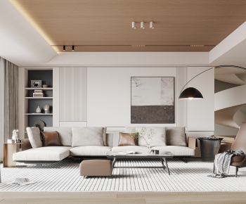 Modern A Living Room-ID:445564997