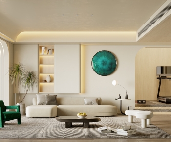 Modern A Living Room-ID:626399533