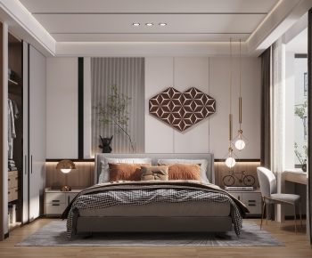 Modern Bedroom-ID:645799673