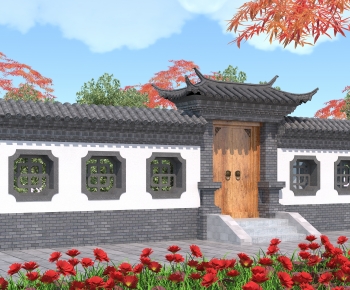Chinese Style Building Component-ID:413521052