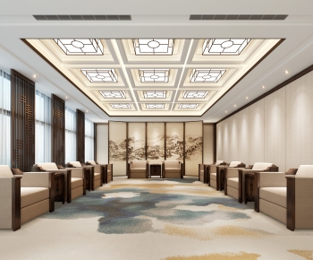 New Chinese Style Meeting Room-ID:991190913