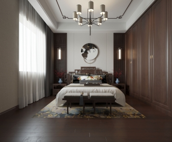 Chinese Style Bedroom-ID:197640903