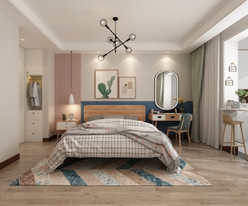 Nordic Style Bedroom-ID:320760976