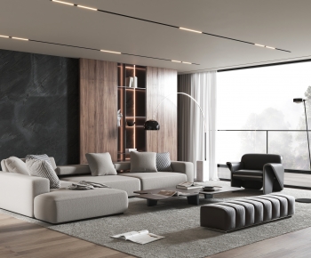 Modern A Living Room-ID:768196112