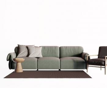 Modern Three-seat Sofa-ID:966547974