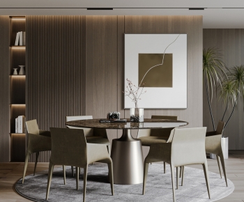 Modern Dining Table And Chairs-ID:285489084