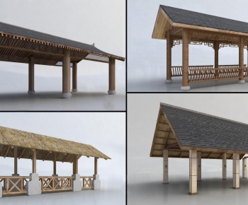 New Chinese Style Building Component-ID:508703951