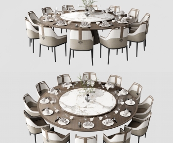 New Chinese Style Dining Table And Chairs-ID:781971939