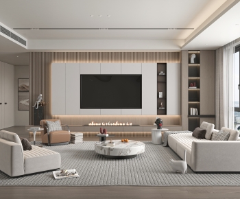 Modern A Living Room-ID:972924954