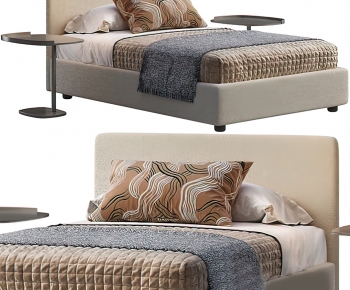 Modern Single Bed-ID:527453906