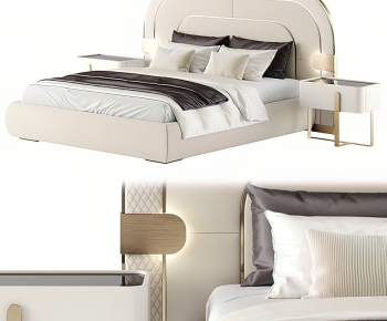 Modern Single Bed-ID:367414957