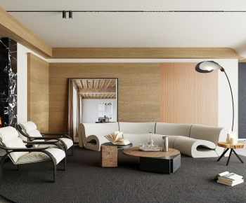 Wabi-sabi Style A Living Room-ID:335397968