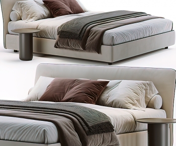 Modern Double Bed-ID:959125049