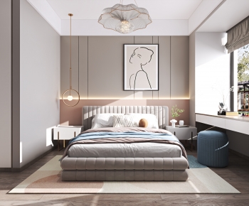 Modern Bedroom-ID:450434924