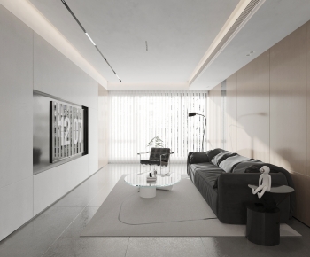 Modern A Living Room-ID:435834886
