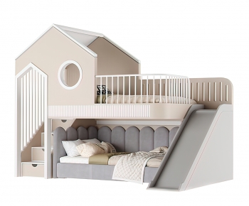 Modern Child's Bed-ID:984631061