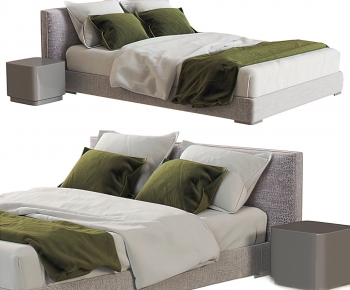 Modern Double Bed-ID:519051071