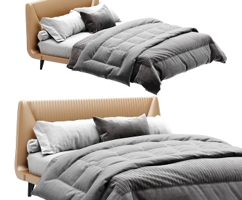 Modern Double Bed-ID:127251134