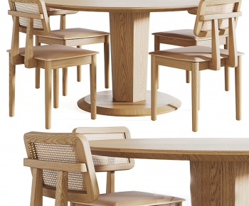 Modern Dining Table And Chairs-ID:818389897